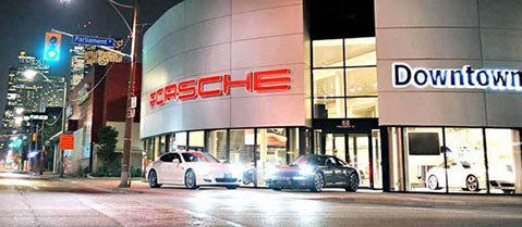 Downtown Porsche in Toronto, Ontario