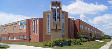 Loyola Catholic Secondary School in Mississauga, Ontario - 230 tons