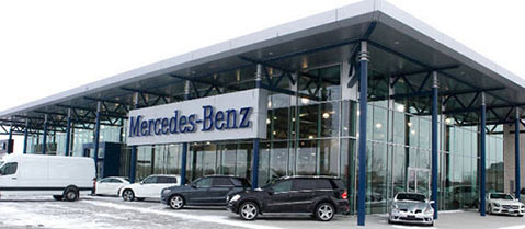 Mercedes Benz in London, Ontario - 186 tons